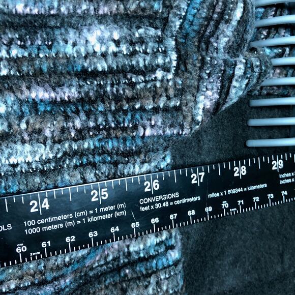 Silence + Noise Womens Sweater Multicolored Mock Long Sleeve Soft Medium - Picture 8 of 11